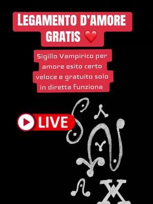 Legamento d’amore in diretta live TikTok esito certo è veloce gratuito #legamentodamore #legamentodamore